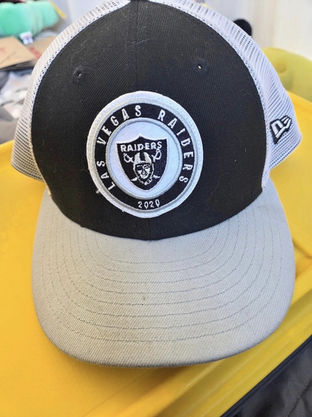 New Era Las Vegas Raiders New Era Banger 9FIFTY Trucker Snapback Hat Banger